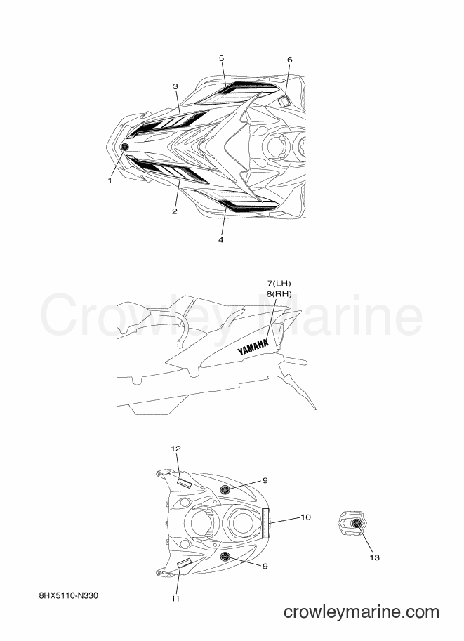 2014 Snowmobile RS10SUV - RS10SUV (8HY5) [020] - EMBLEM