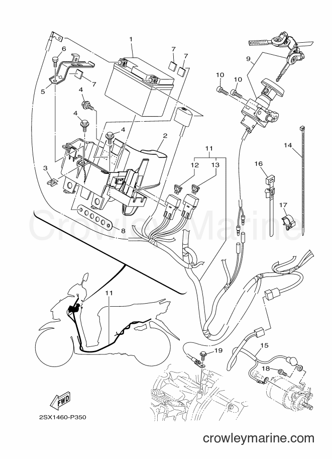 Yamaha Motors LNR125 (2SX1) [010] - ELECTRICAL 1