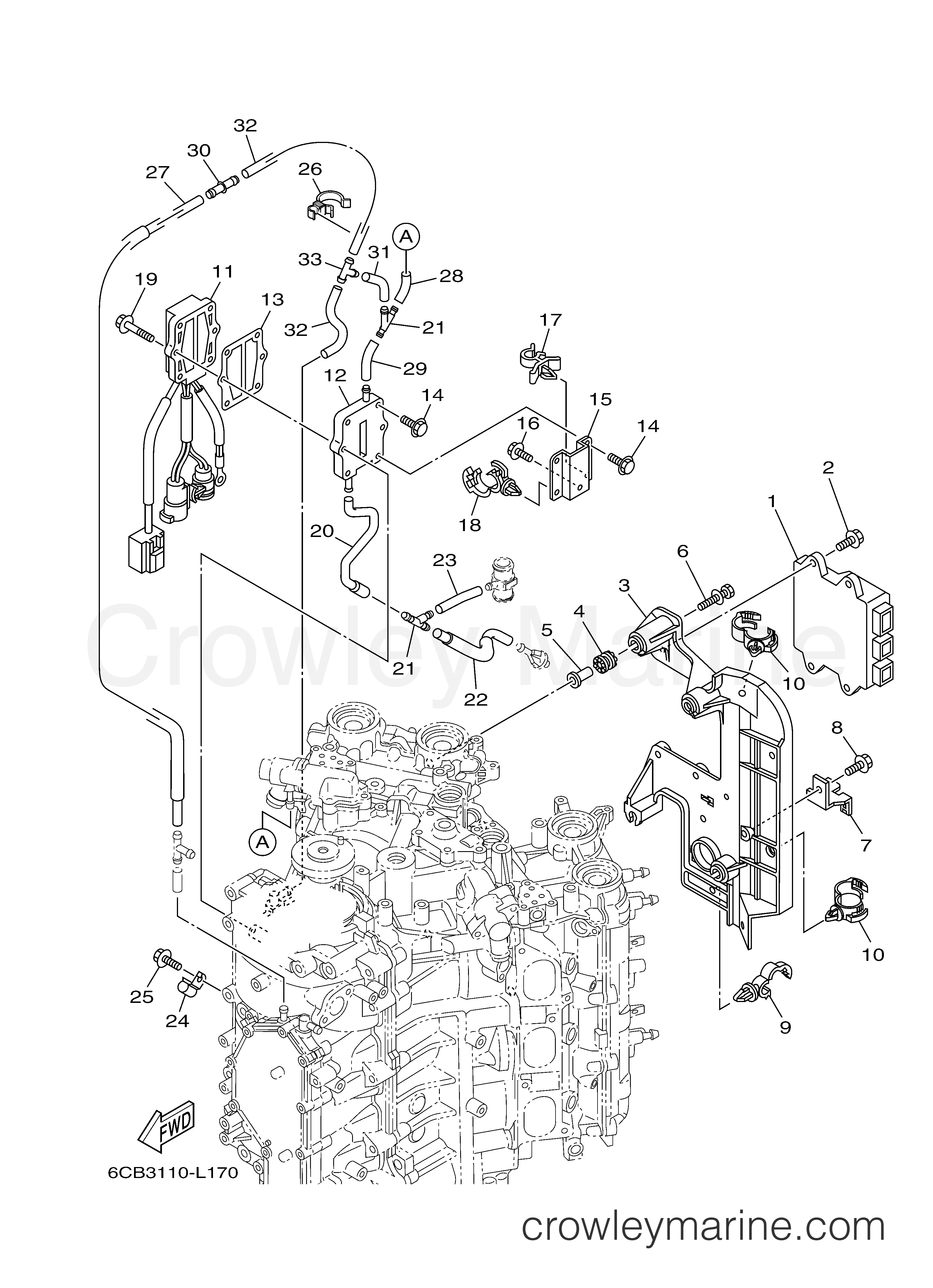 Yamaha Motors VF250LA - ELECTRICAL 1