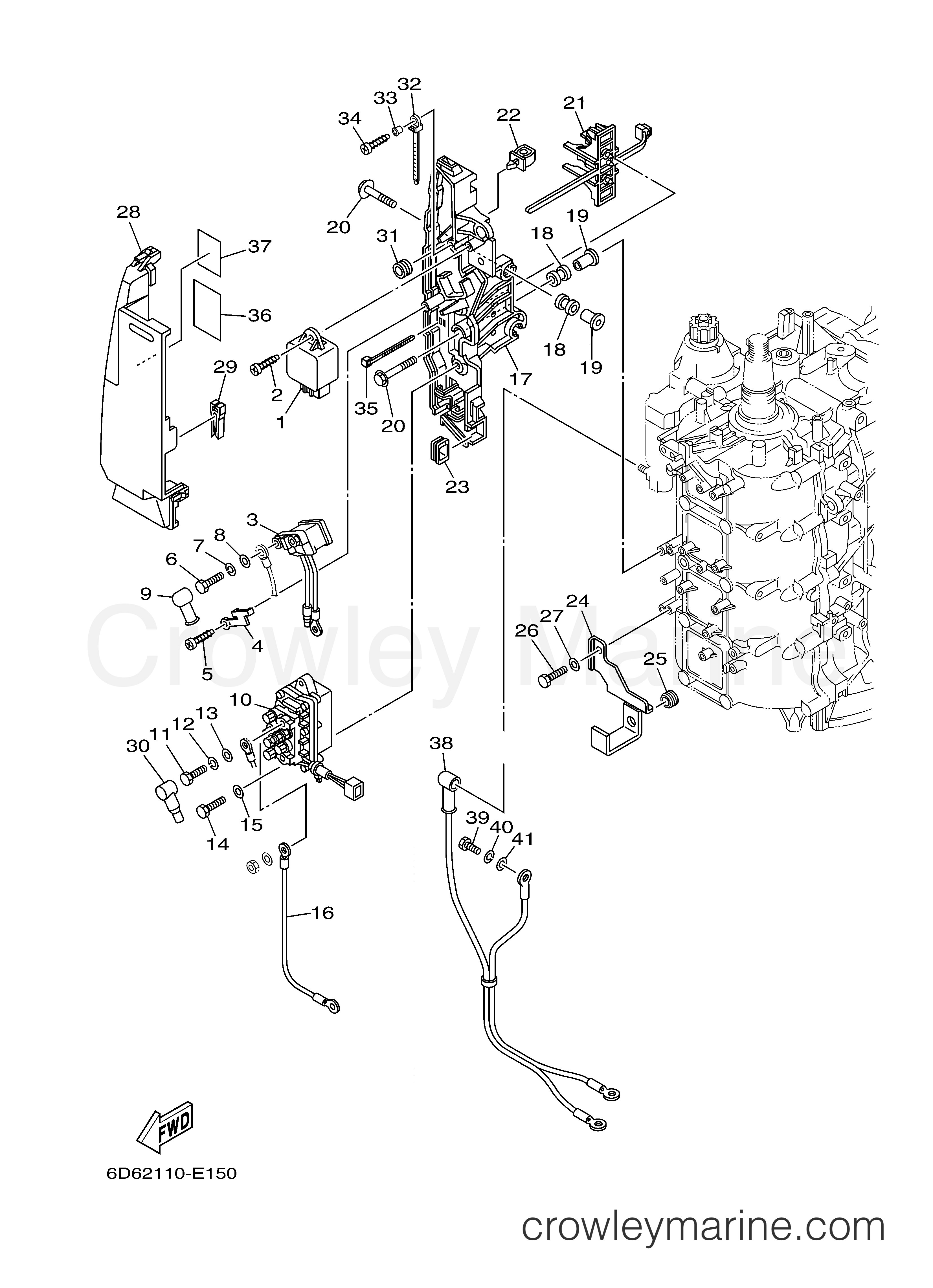 Yamaha Motors F75TLR - ELECTRICAL 2