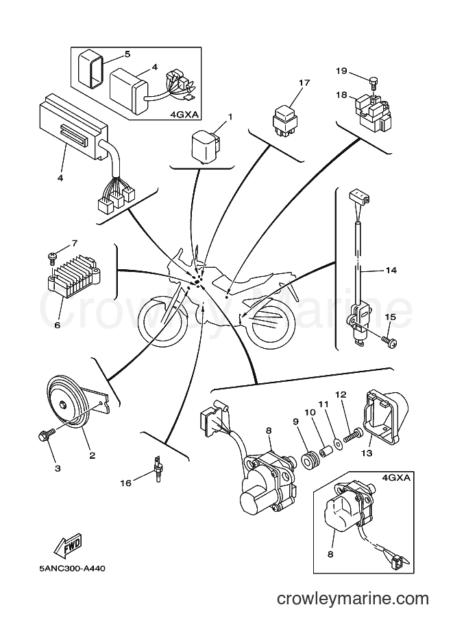 2002 Dirt Bike TDR125 - TDR125 (5ANC) [050] - ELECTRICAL 2