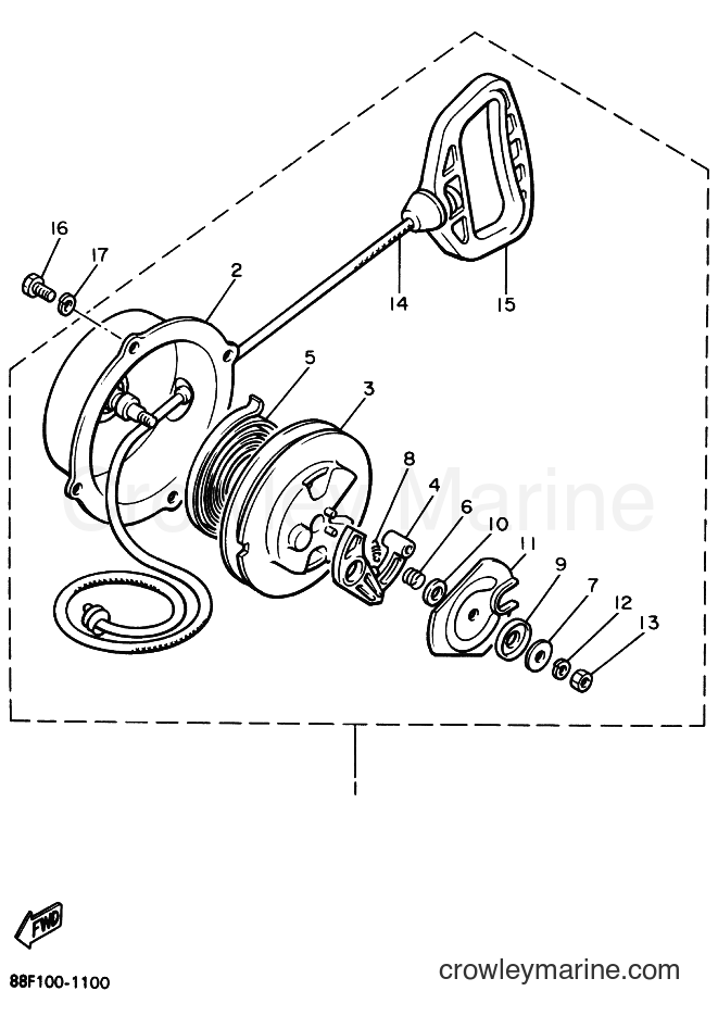 Yamaha Motors PZ480 (8BF2) [999] - STARTER