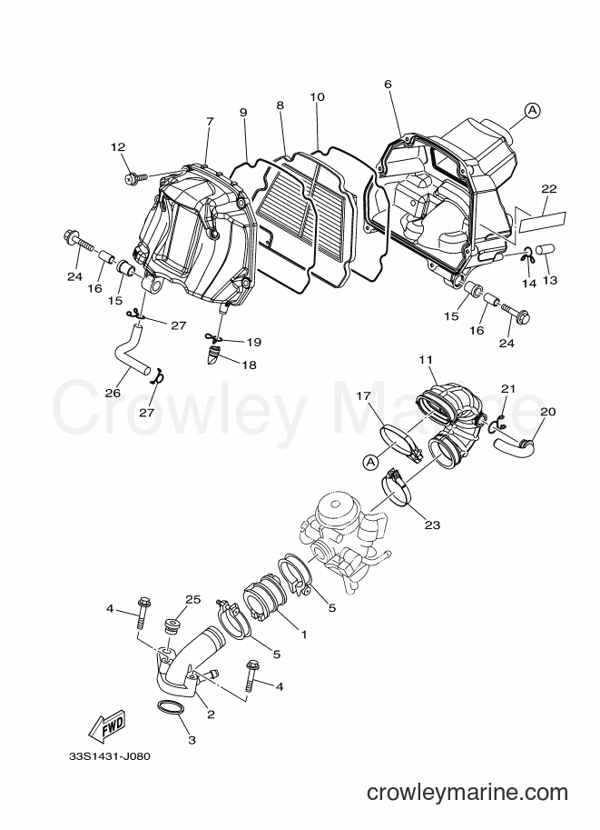 Yamaha Motors AL125C (44S2) [010] - INTAKE