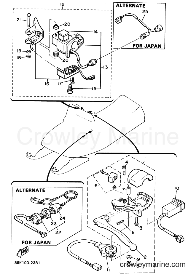 Yamaha Motors EX570E (8AW1) [020] - ELECTRICAL 2