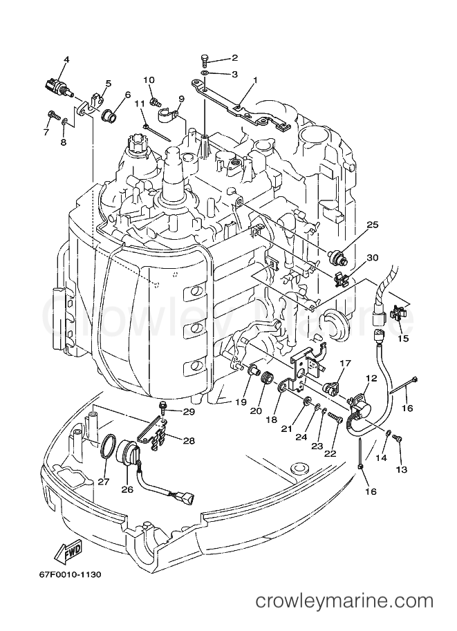 Yamaha Motors F80A (67G0) [070] - ELECTRICAL 3