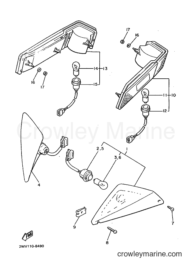 1990 Cruiser XVZ13DA - XVZ13DA (3JJ6) [010] - FLASHER LIGHT