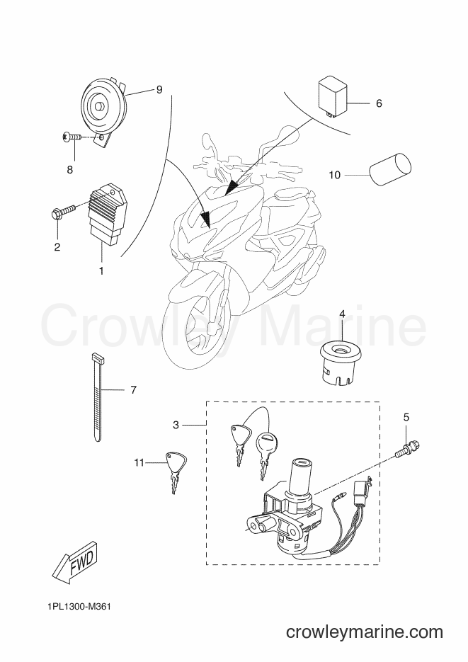 Yamaha Motors NS50N (1PL3) [060] - ELECTRICAL 1