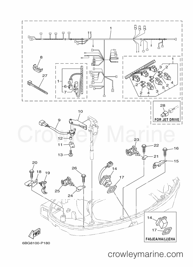 Yamaha Motors F40LHA-2017 (6BGA) [170] - ELECTRICAL 5