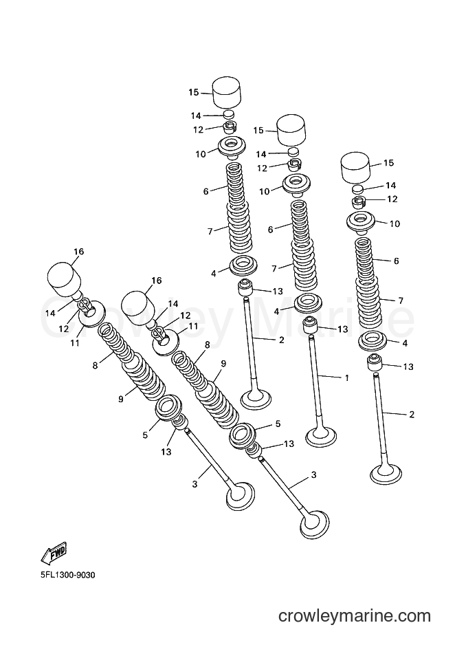 Yamaha Motors YZF-R7 (5FL1) [010] - VALVE