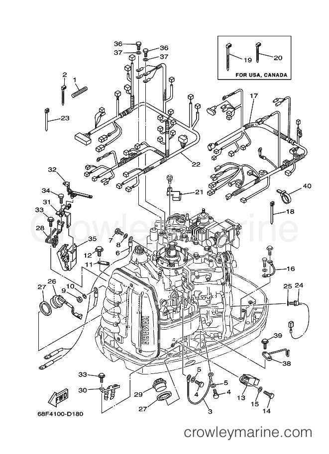 Yamaha Motors LZ200TXRD (68G4) [030] - ELECTRICAL 2