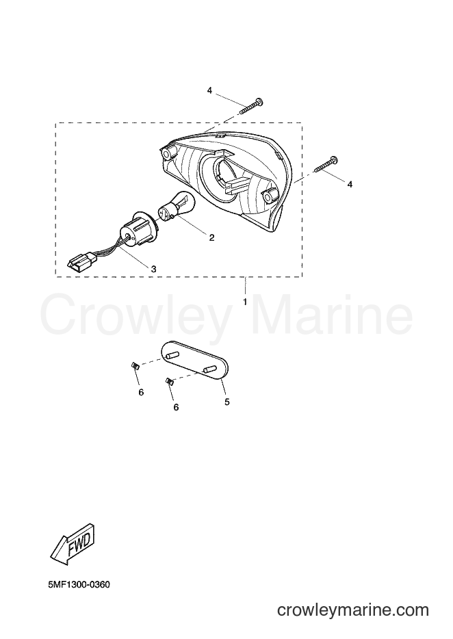 Yamaha Motors XN150 (5PR2) [010] - TAILLIGHT