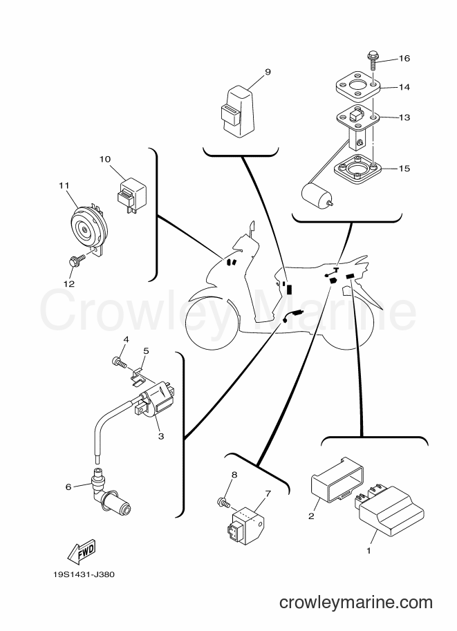 Yamaha Motors AL115S (19S3) [010] - ELECTRICAL 2