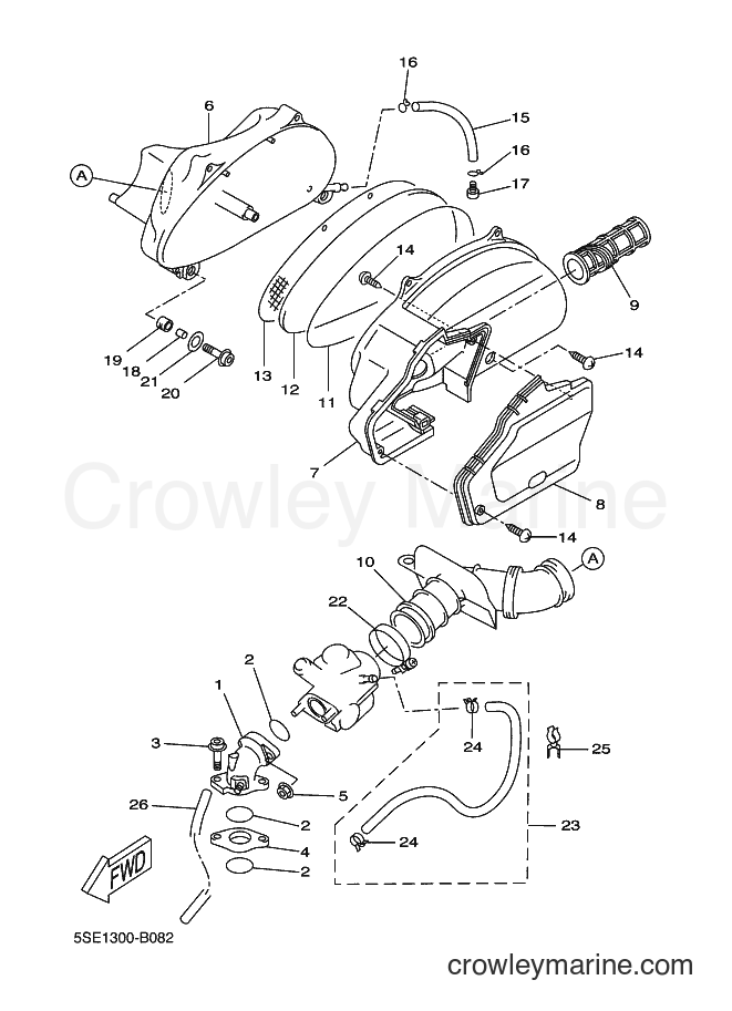 Yamaha Motors VP300 (5SE2) [030] - INTAKE