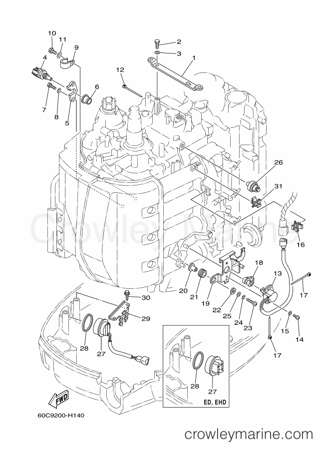 Yamaha Motors F100BETX (60CA) [100] - ELECTRICAL 4