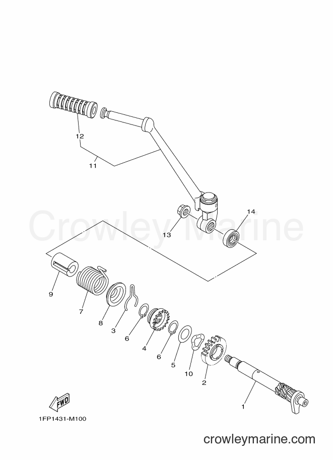 Yamaha Motors T115FLSEC (1FPK) [010] - STARTER