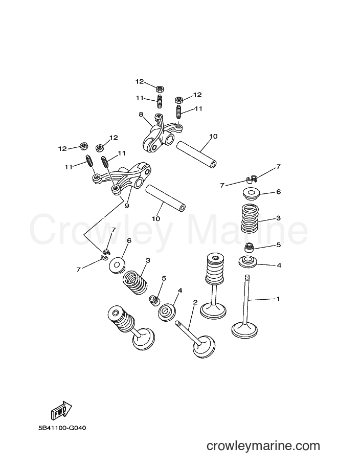 Yamaha Motors YXM700E (1XP2) [010] - VALVE