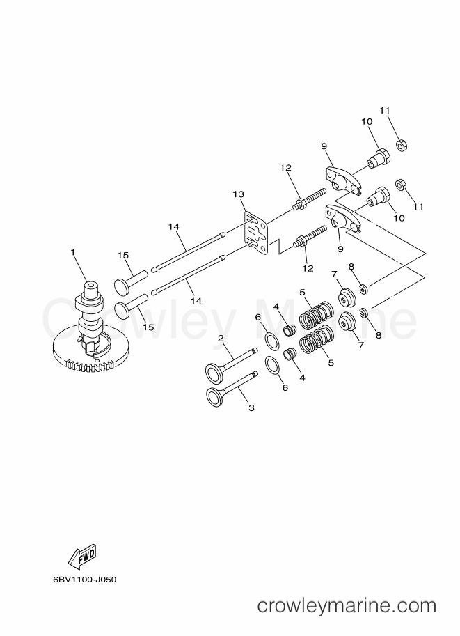 Yamaha Motors F5AMHL (6BW4) [030] - VALVE