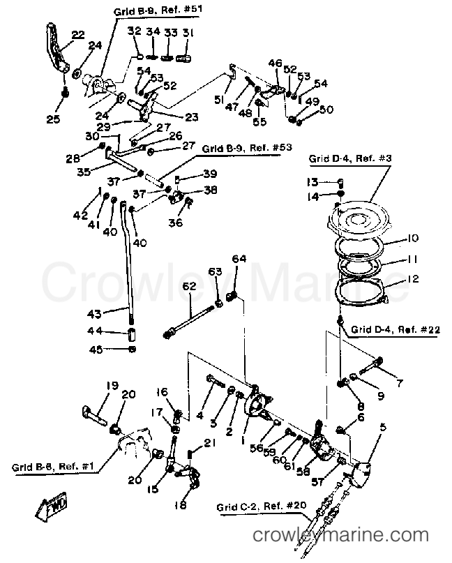 Yamaha Motors 25ELN - CONTROL ENGINE