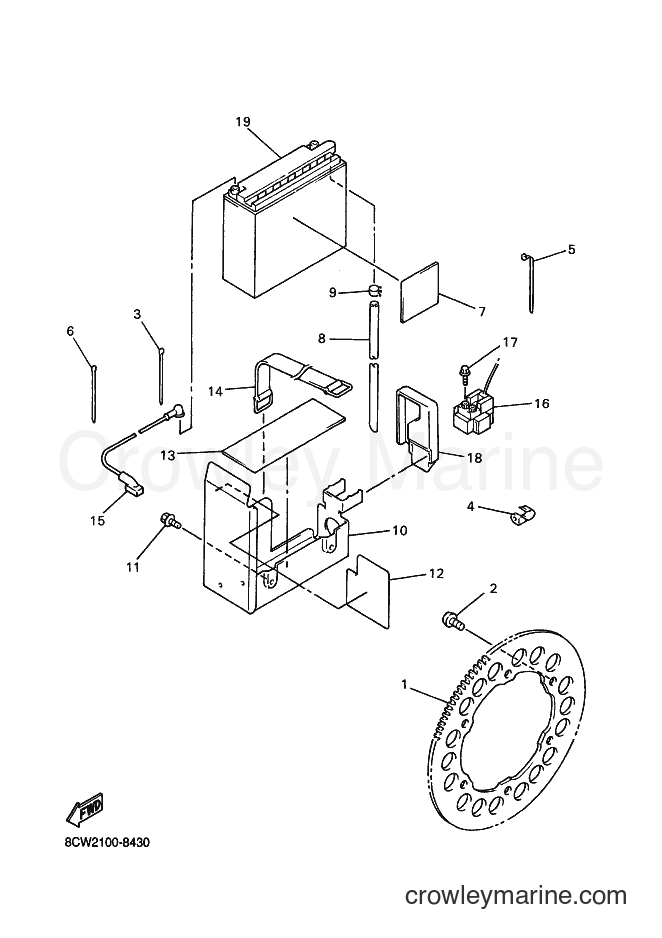 Yamaha Motors VT500 (8CY2) [030] - ELECTRICAL 2