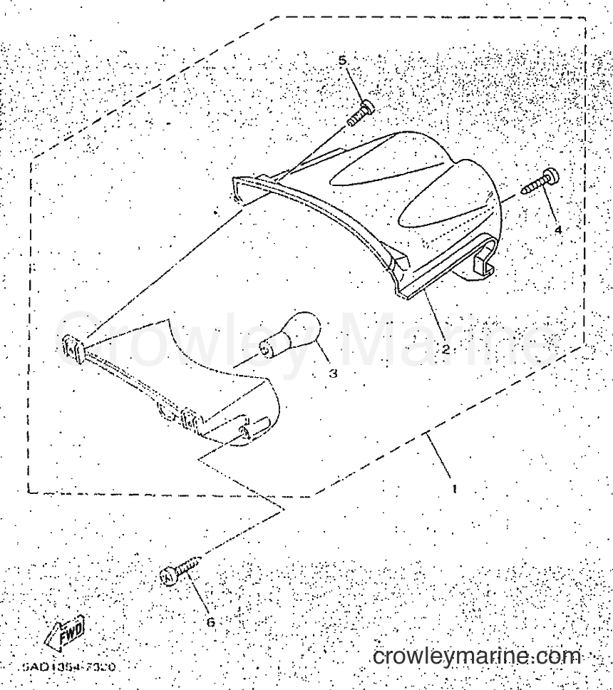 1998 Scooter YN50 - YN50 (5AD3) [999] - TAILLIGHT