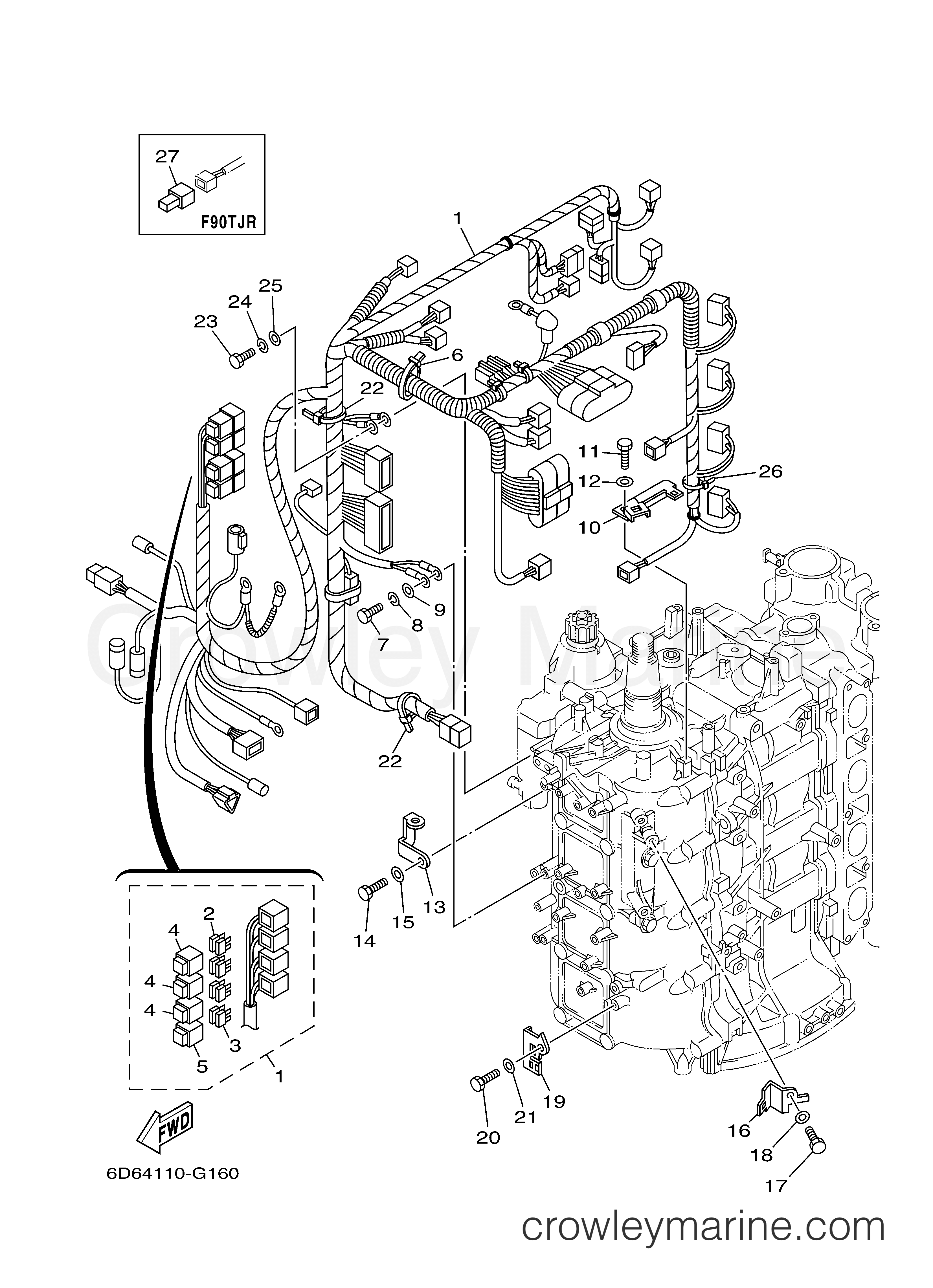 Yamaha Motors F75TLR - ELECTRICAL 3