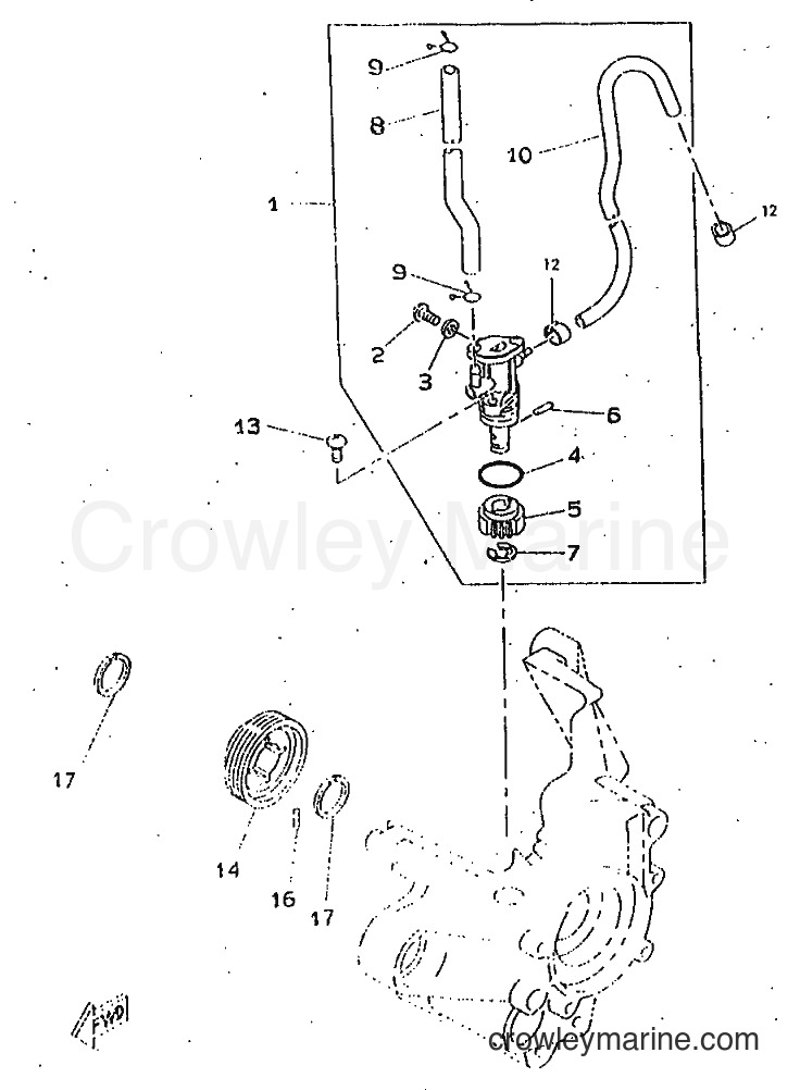 1998 Scooter CW50RSP - CW50RSP (4WS5) [010] - OIL PUMP