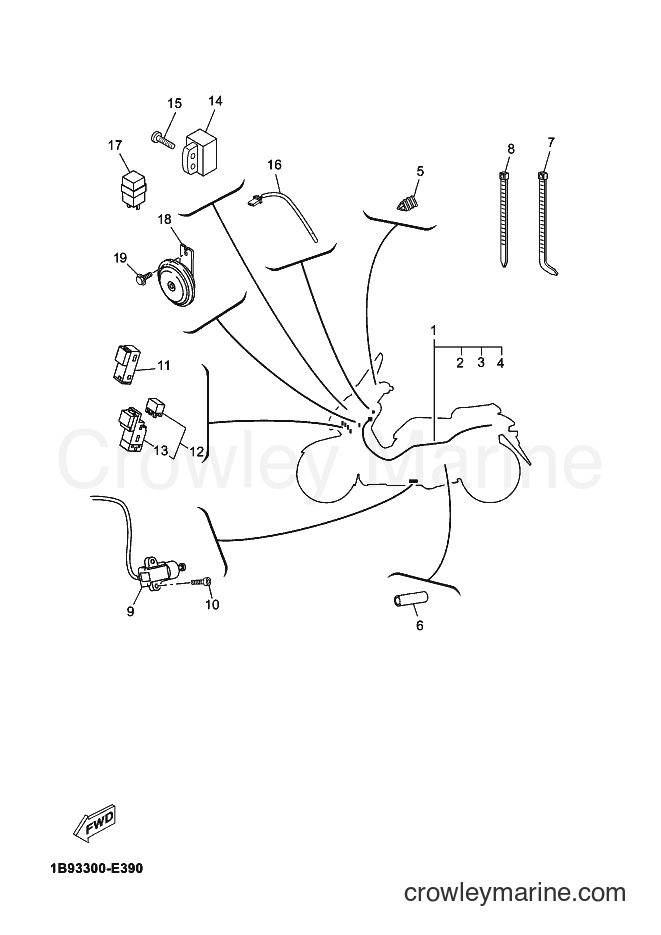 Yamaha Motors YP125R (1B93) [030] - ELECTRICAL 2