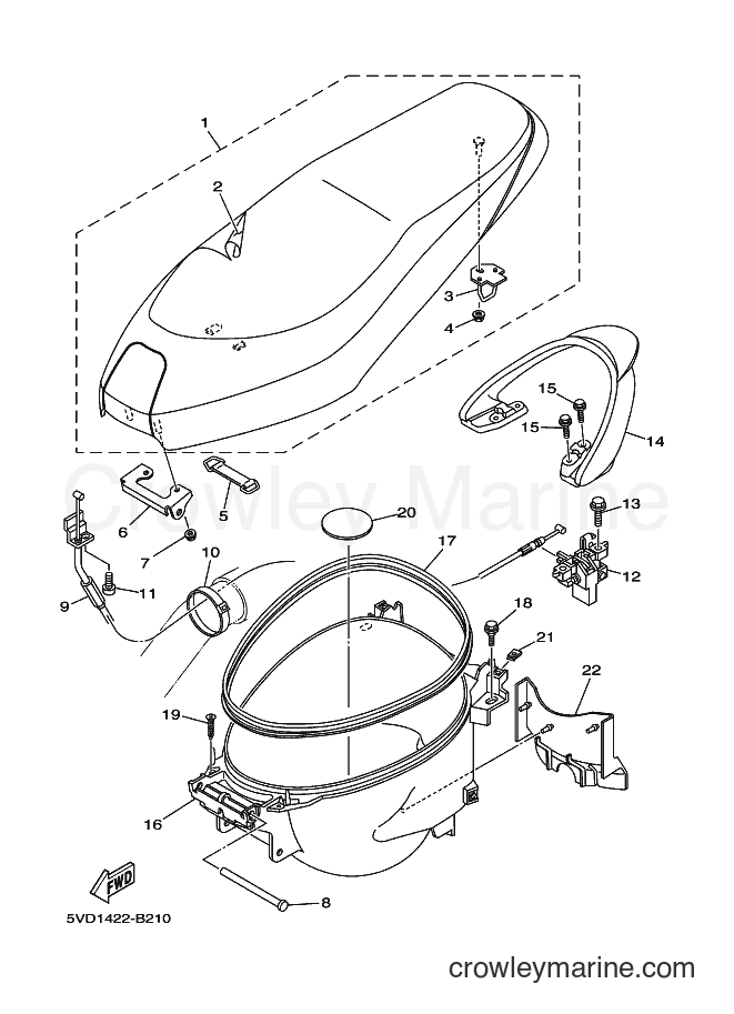 2003 Scooter AT115 - AT115 (5VD1) [010] - SEAT