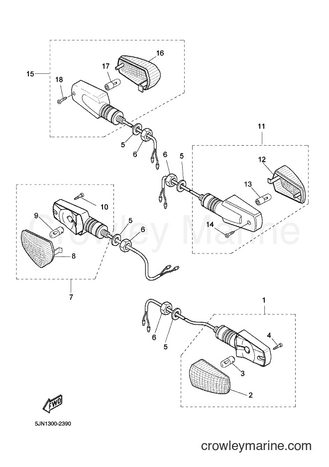 2002 Street Bike BT1100 - BT1100 (5JN1) [010] - FLASHER LIGHT