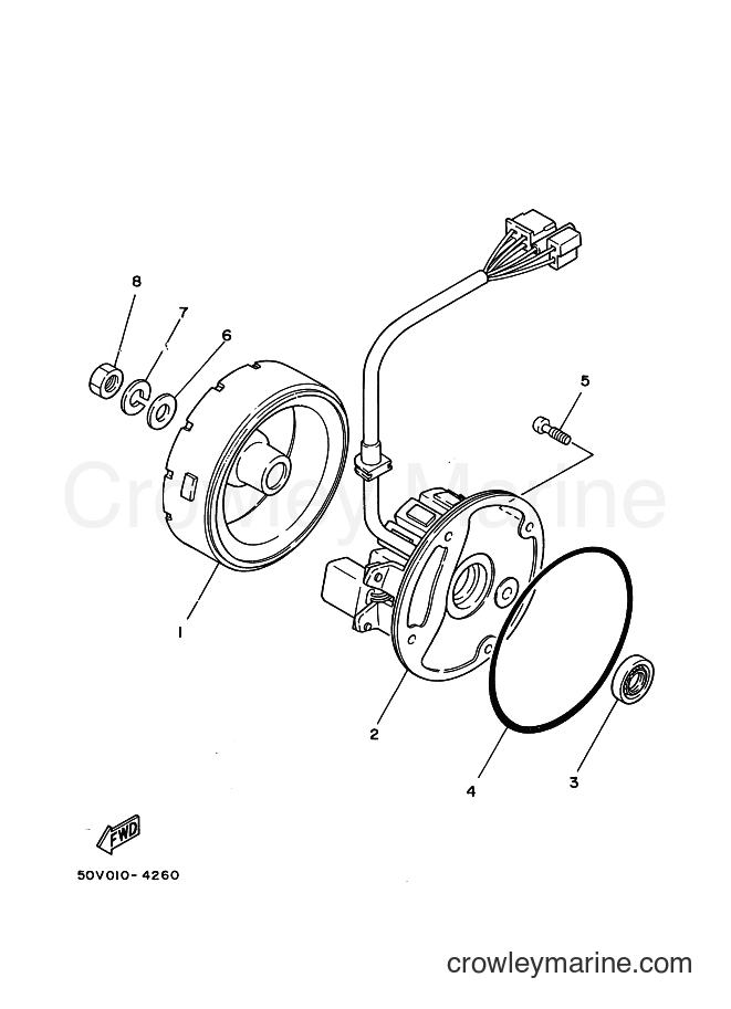 Yamaha Motors XC125 (3TE2) [999] - GENERATOR