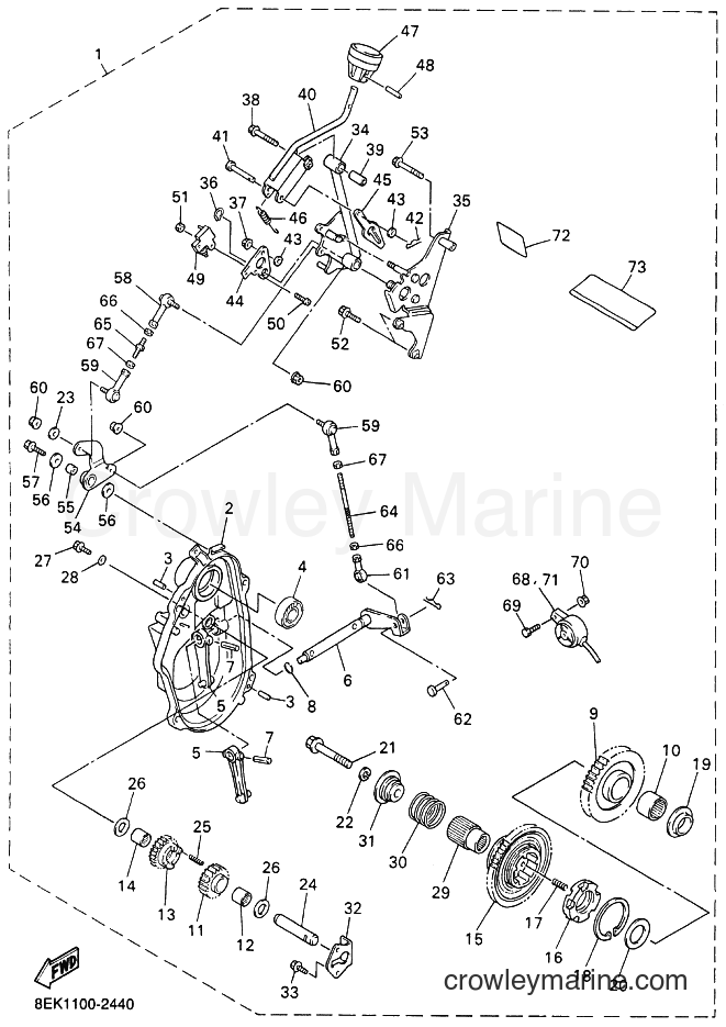 2002 Snowmobile SXV700 - SXV700 (8EK2) [010] - ALTERNATE FOR DRIVE