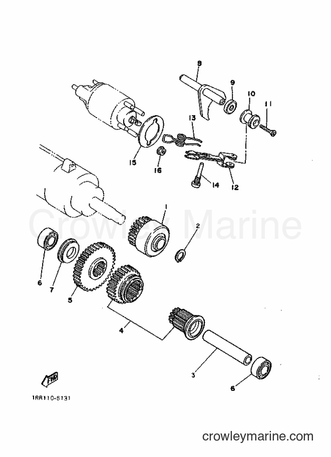 1992 Cruiser XV1100 - XV1100 (3EG5) [999] - STARTER CLUTCH