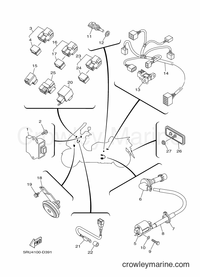 Yamaha Motors YP400 (34BS) [010] - ELECTRICAL 2