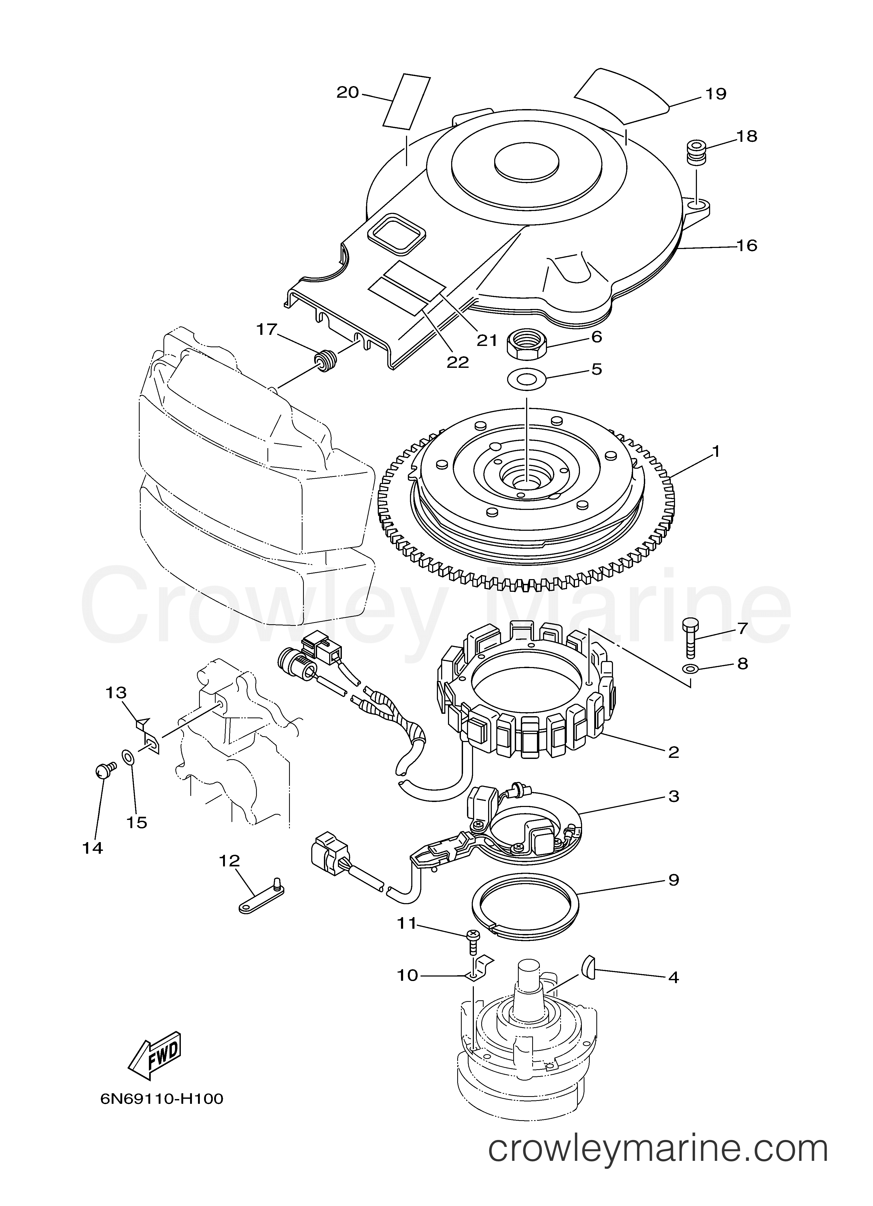 Yamaha Motors 115TLR - GENERATOR