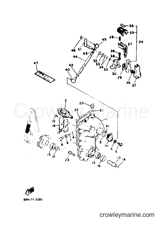 1992 Snowmobile VK540ED - VK540ED (89N1) [040] - TRACK DRIVE 3