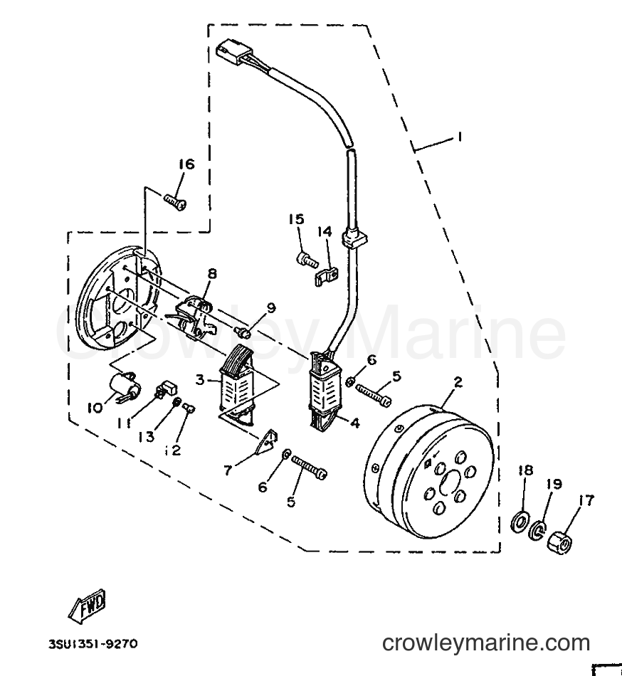 Yamaha Motors TY125 (3SU1) [999] - GENERATRICE