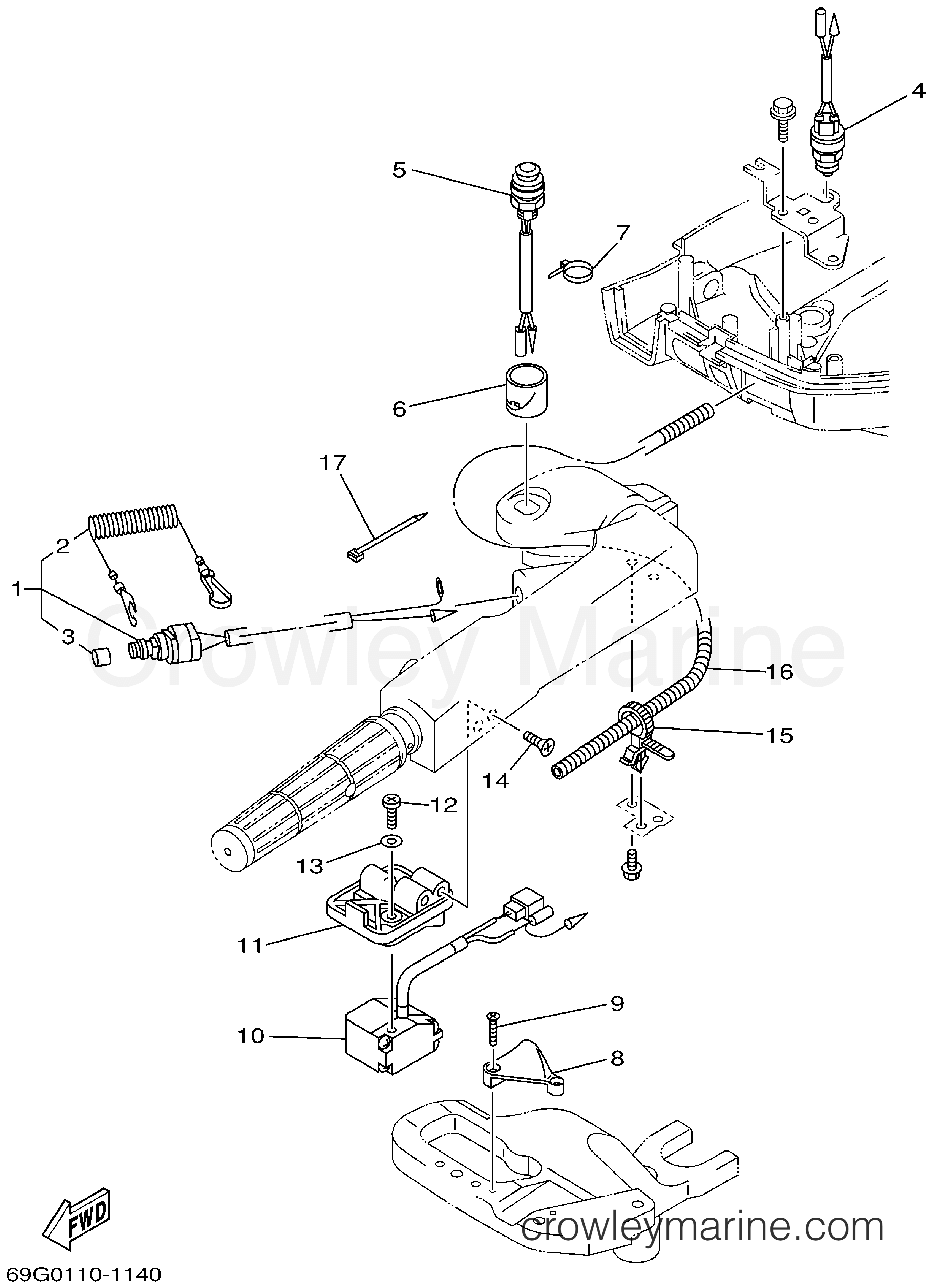 Yamaha Motors T8PLRZ - ELECTRICAL 3 FOR PH