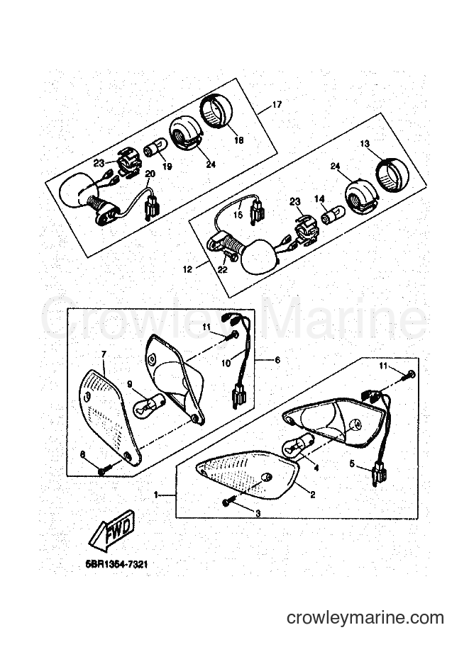 1999 Scooter YQ50 - YQ50 (5HEA) [010] - FLASHER LIGHT