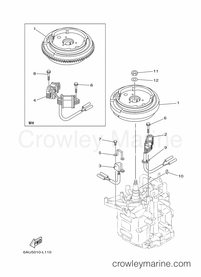 Yamaha Motors F8CMH (60R9) [020] - GENERATOR