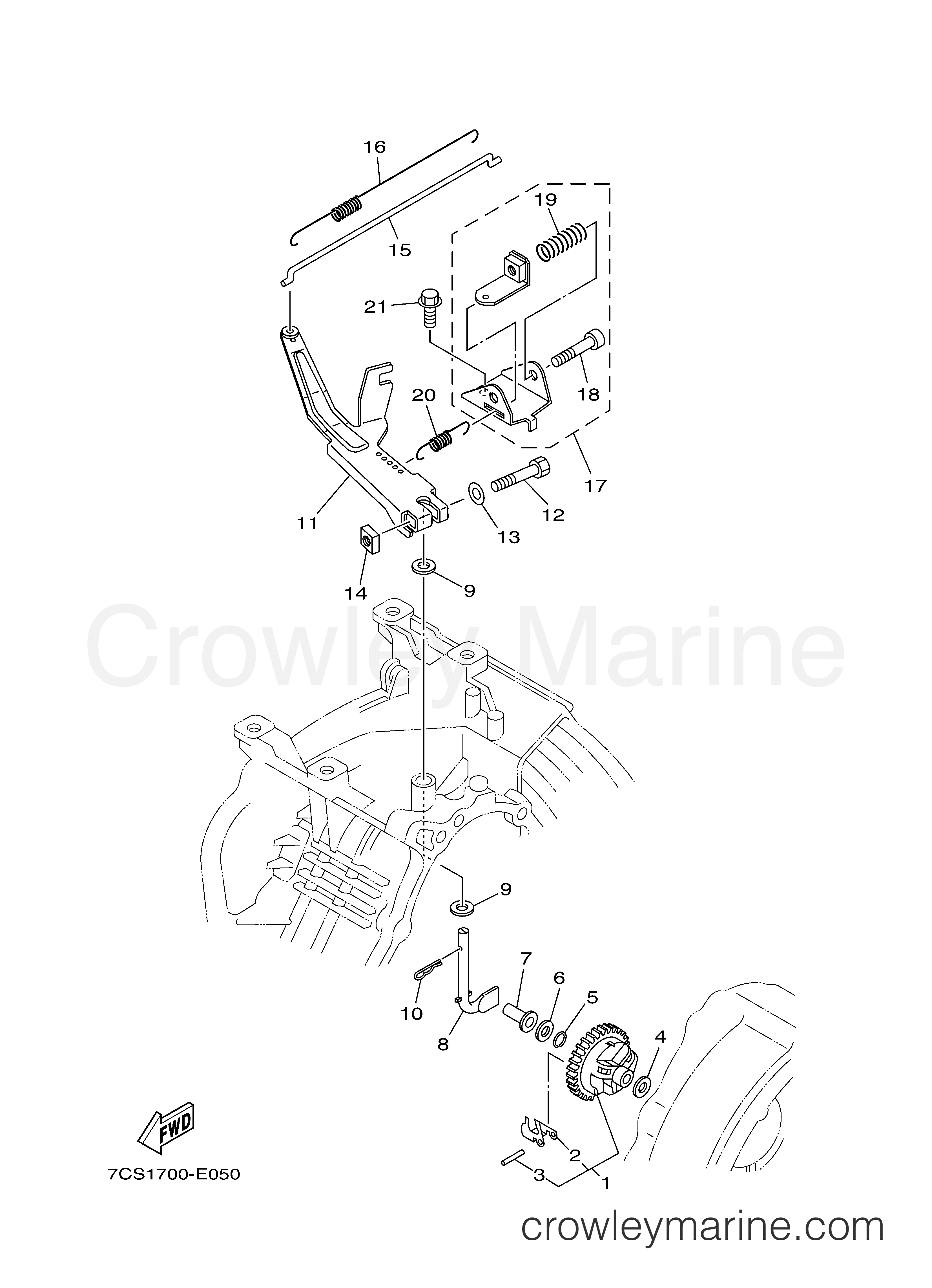 Yamaha Motors MZ360K3U-M - GOVERNOR