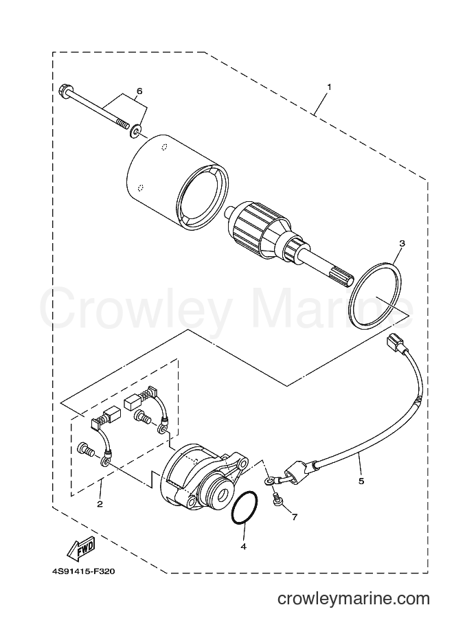 2010 Scooter T110C - T110C (40B2) [010] - STARTING MOTOR
