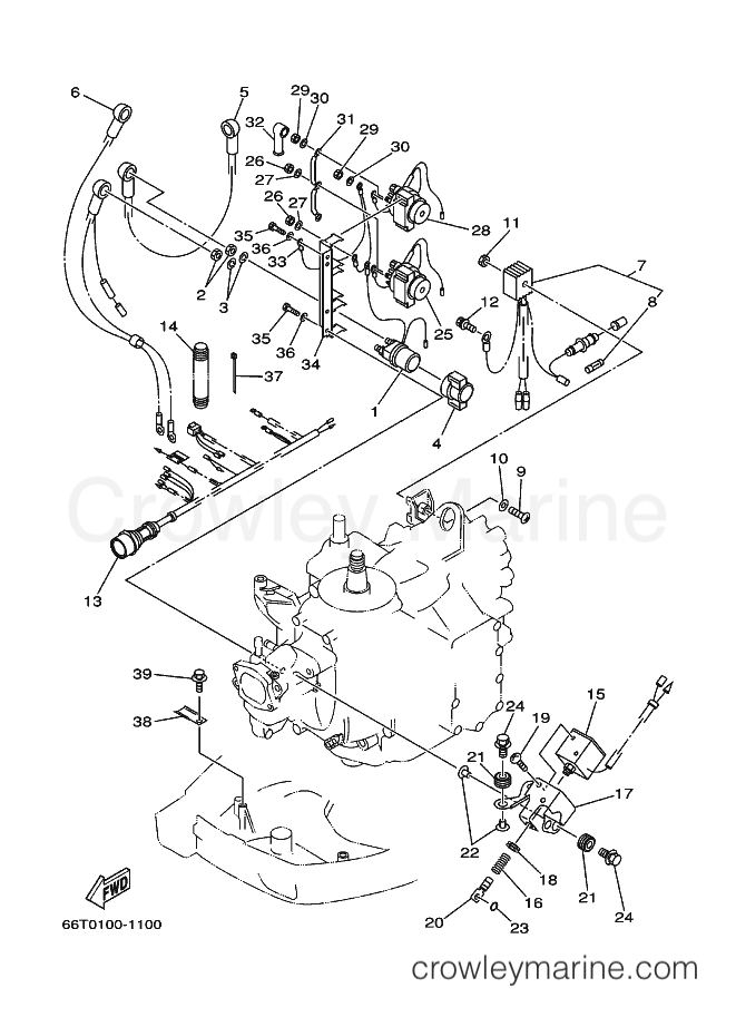 Yamaha Motors (E)40X (66T3) [270] - ELECTRICAL 2