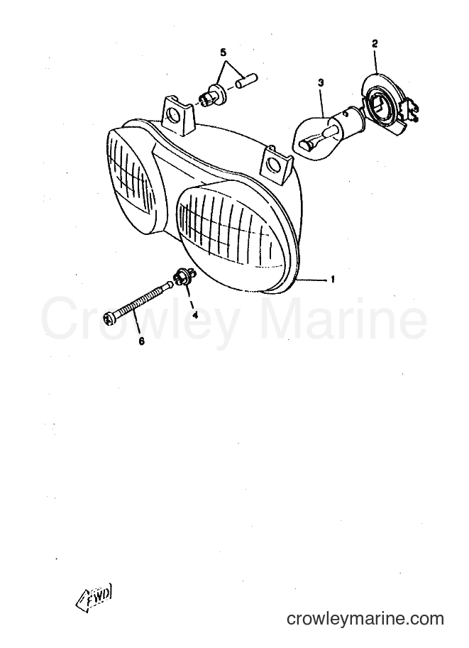 Yamaha Motors CW50RS (4VB4) [999] - HEADLIGHT
