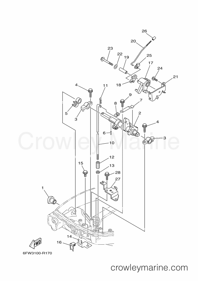 Yamaha Motors F8MHB (6FW3) [020] - CONTROL