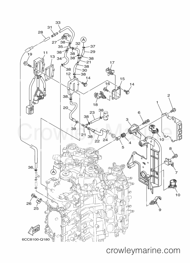 Yamaha Motors LF250B (6HE2) [020] - ELECTRICAL 1