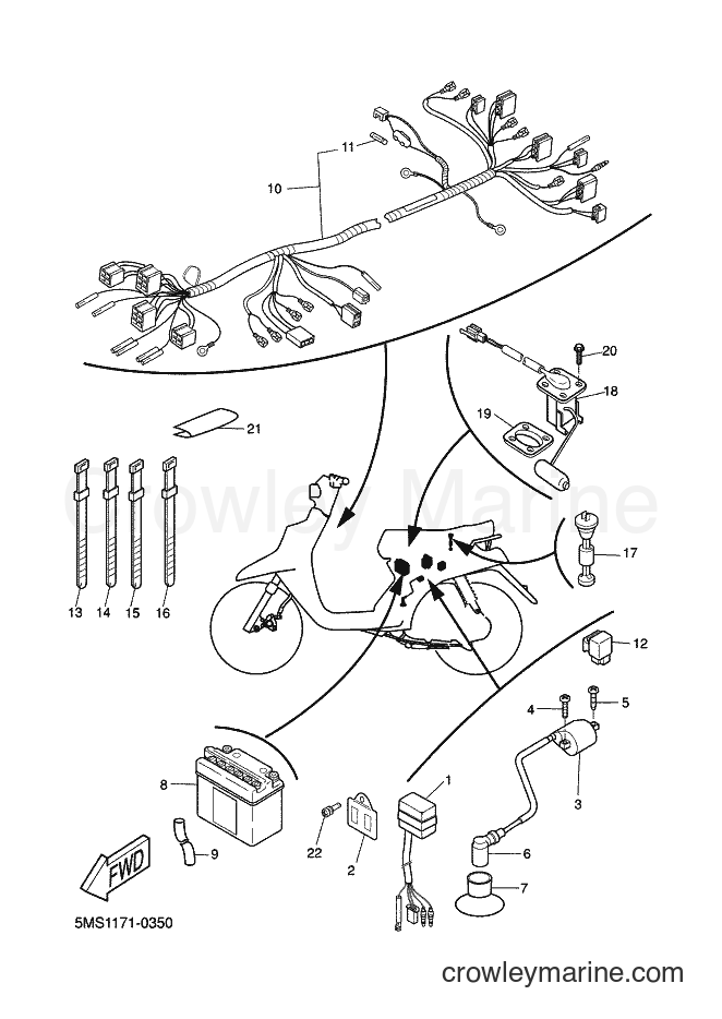 Yamaha Motors CW50 (5MS2) [010] - ELECTRICAL 2