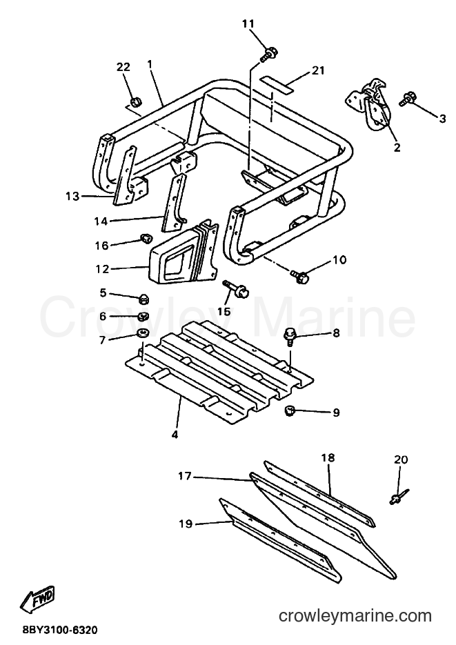 Yamaha Motors ET410TR (8BY7) [030] - BUMPER