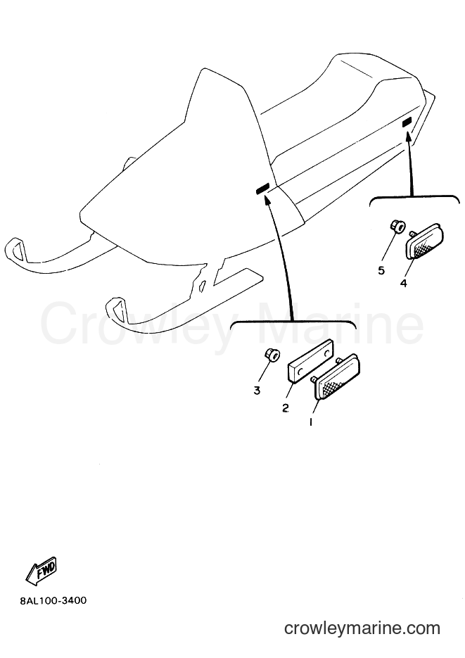 Yamaha Motors PZ480 (8BF3) [020] - ELECTRICAL 2