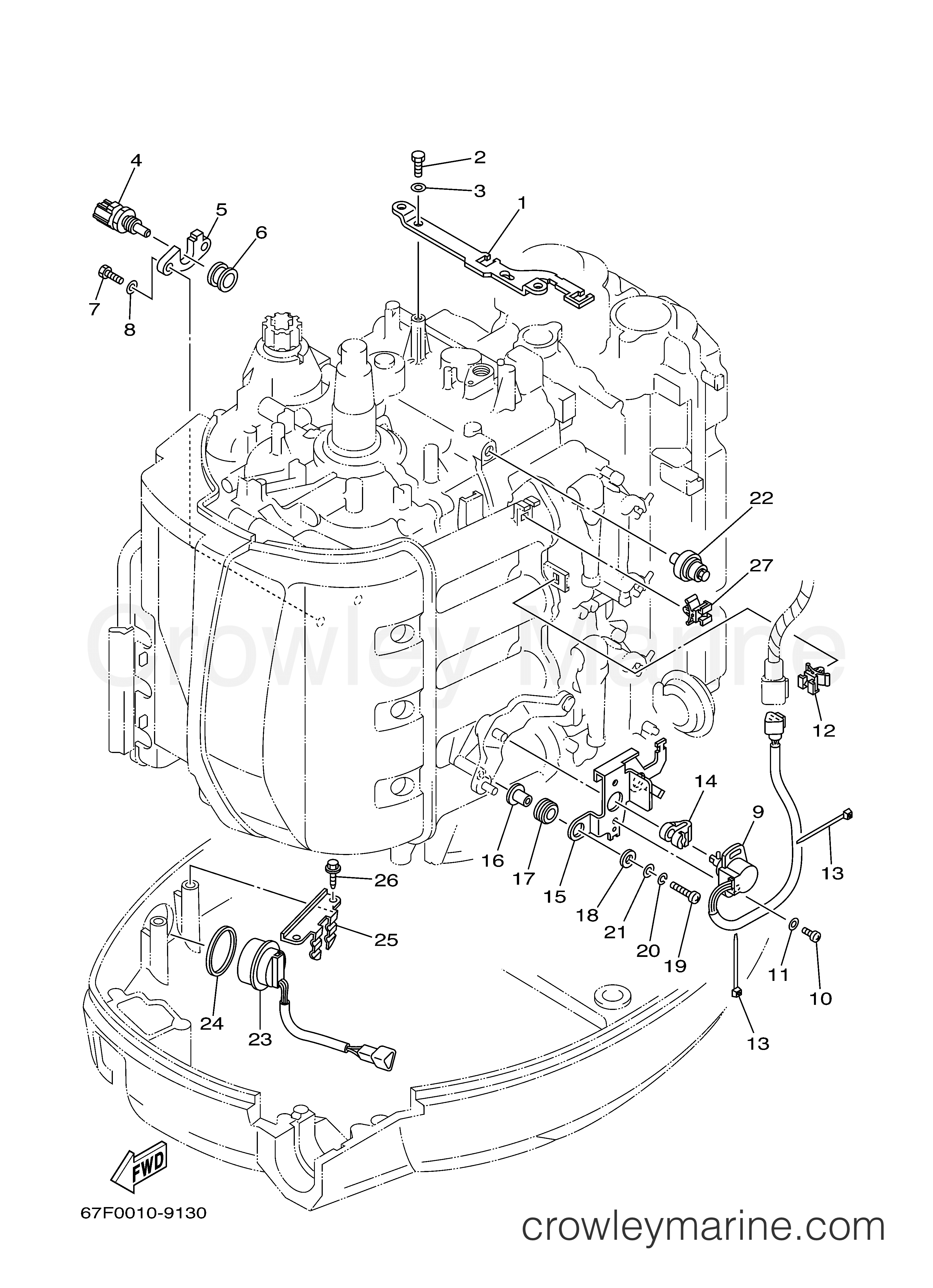 Yamaha Motors F80TLRY - ELECTRICAL 3