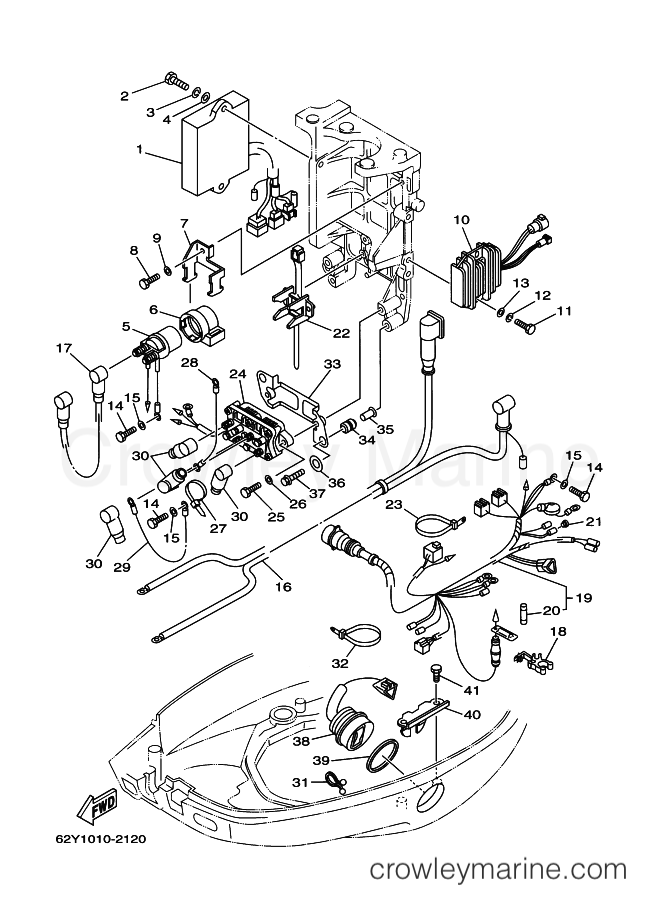 Yamaha Motors F50AETL (62Y3) [090] - ELECTRICAL 2